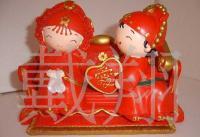 婚慶禮品首選 花開富貴-愛心沙發擺設娃娃，傳遞幸福與溫馨